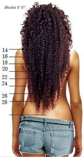 curl wave hair length