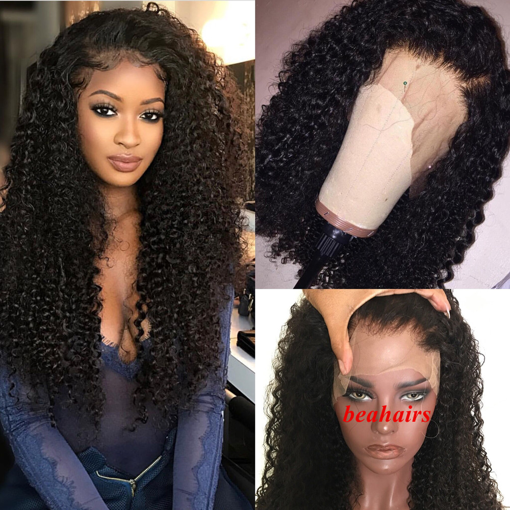 Stock Brazilian Virgin Jerry Curl Full Lace Wig Jc001 Bea Hairs 