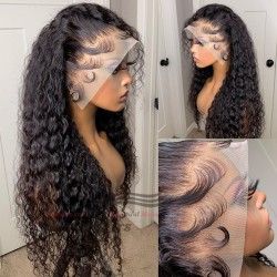 Customized hairline skin Melt HD Lace Ready to Wear 13*6 Lace Front Wig--BH240