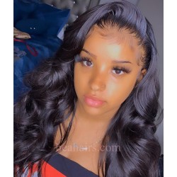 Pre plucked loose wave Skin Melt HD Lace Ready to Wear 13*6 Lace Front Wig--BH252