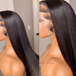 Pre plucked silk straight Skin Melt HD Lace Ready to Wear 13*6 Lace Front Wig--BH004