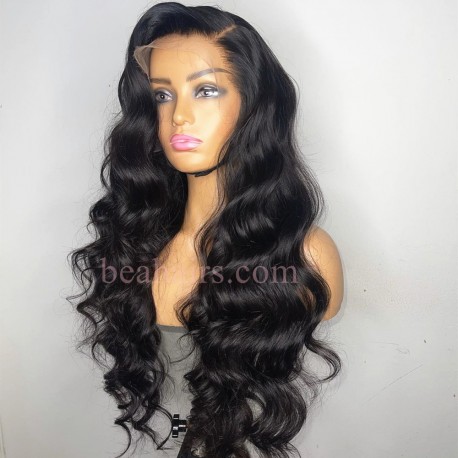 Pre plucked ocean wave Skin Melt HD Lace Ready to Wear 13*6 Lace Front Wig--BH264
