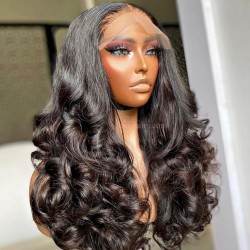 Skin Melt HD Lace Ready to Wear 13*6 Lace Front Classic bouncy curly Wig--BH270