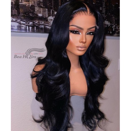 Pre plucked Soft waves Skin Melt HD Lace Ready to Wear 13*6 Lace Front Wig--BH263