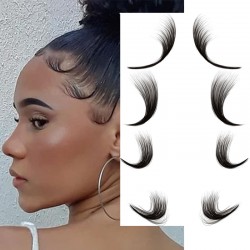 100% human hair lace baby hairs attachments--BS22