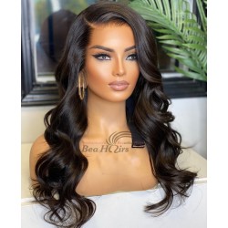 Pre plucked Loose body wave Skin Melt HD Lace Ready to Wear 13*6 Lace Front Wig--BH276