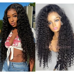 Pre plucked Wet wave Skin Melt HD Lace Ready to Wear 13*6 Lace Front Wig--BH254