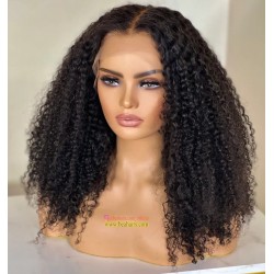 Pre plucked kinky curl Skin Melt HD Lace Ready to Wear 13*6 Lace Front Wig--BH101
