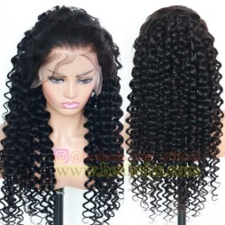 Ready to Wear big wave texture skin melt 13*4 HD Lace Frontal Wig--BD235