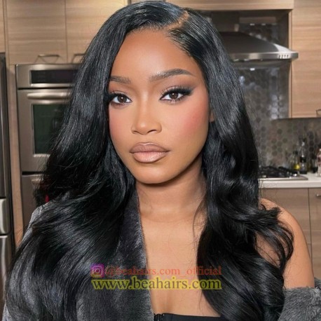 Pre plucked Body wave Skin Melt HD Lace Ready to Wear 13*6 Lace Front Wig--BH253