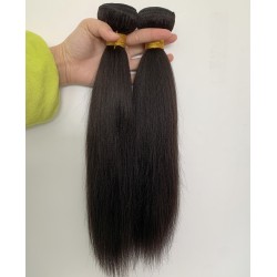 2 bundles deal for Brazilian virgin light yaki machine wefts