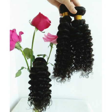 7A 100% brazilian virgin 3 bundles curly wefts-unprocessed