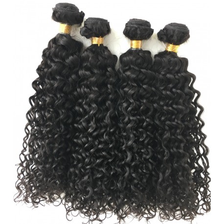 4 bundles brazilian virgin wet wave wefts-[WW444]