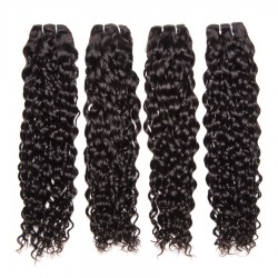 8A grade brazilian virgin 4 bundles oceanwave wefts--[HM006]