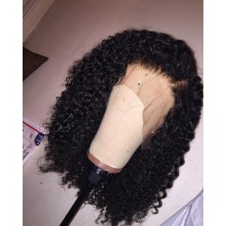 Stock brazilian virgin Jerry Curl full lace wig--[JC001]