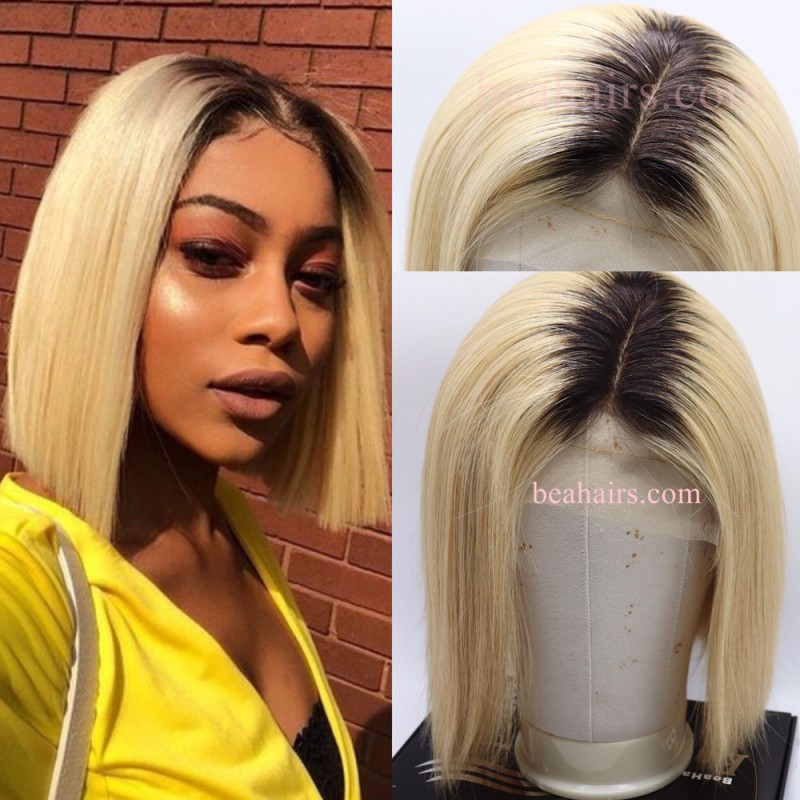 ombre bob full lace wigs