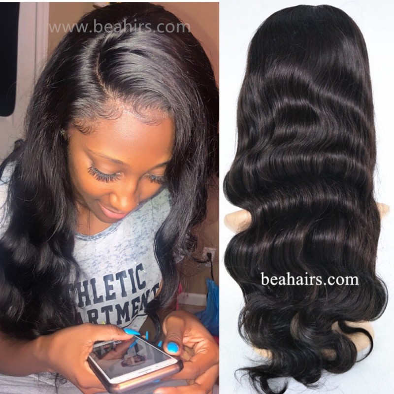 body wave 360 frontal lace full wig 