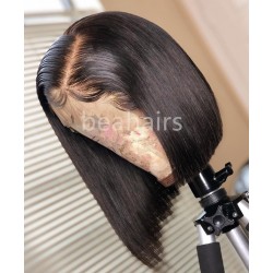 Summer BOB style--brazilian virgin silk straight full lace wig--BB111