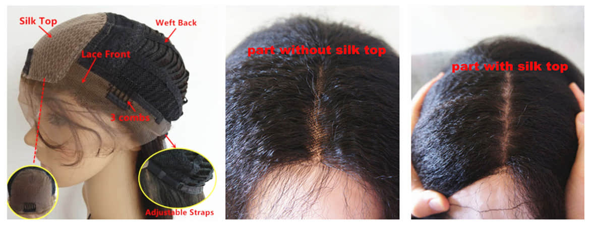 how to make silk top wig